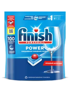 Таблетки для посудомоечных машин 100 шт., FINISH 