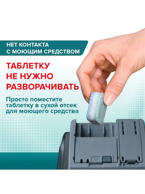Таблетки для посудомоечных машин 100 шт. LAIMA PREMIUM QUALITY 
