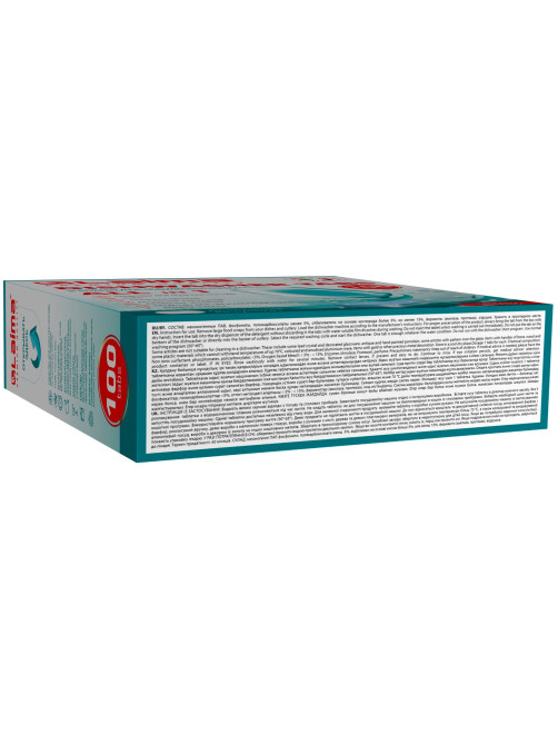 Таблетки для посудомоечных машин 100 шт. LAIMA PREMIUM QUALITY 