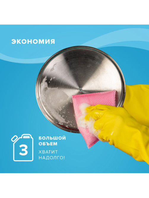 Средство для чистки плит, духовок, грилей от жира/нагара 3 л, АНТИЖИР LAIMA, 601614