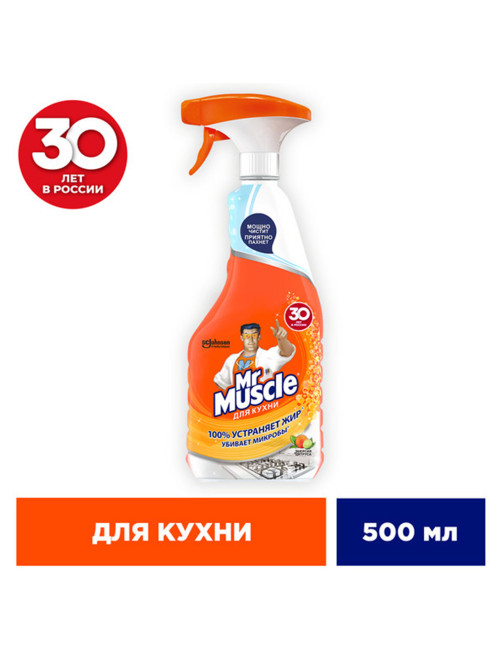 Средство для кухни 500 мл, МИСТЕР МУСКУЛ 