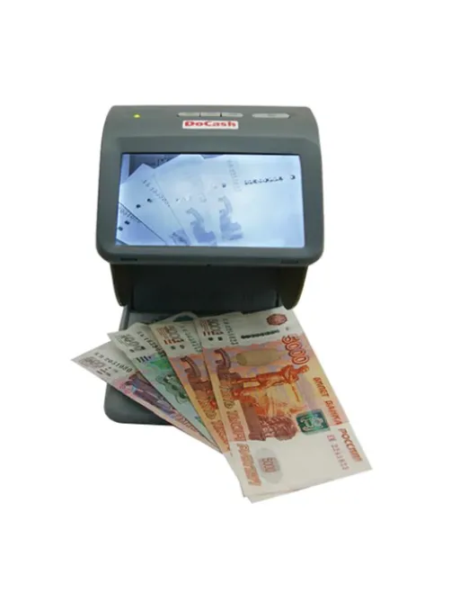 Детектор банкнот DOCASH mini IR/UV/AS, просмотровый, ИК, УФ, АНТИСТОКС, 10658