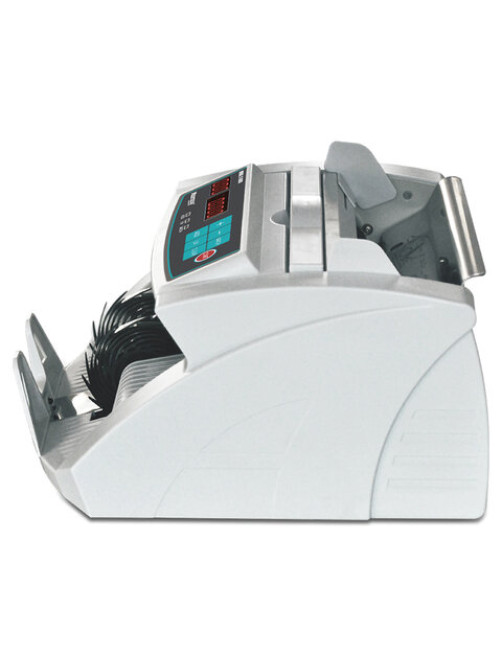 Счетчик банкнот MERTECH C-3000 WHITE, 1000 банкнот/мин, ИК, УФ детекция, фасовка, белый, 5517