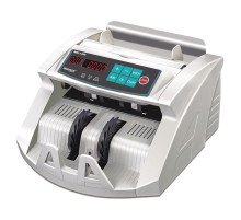 Счетчик банкнот MERTECH C-3000 WHITE, 1000 банкнот/мин, ИК, УФ детекция, фасовка, белый, 5517