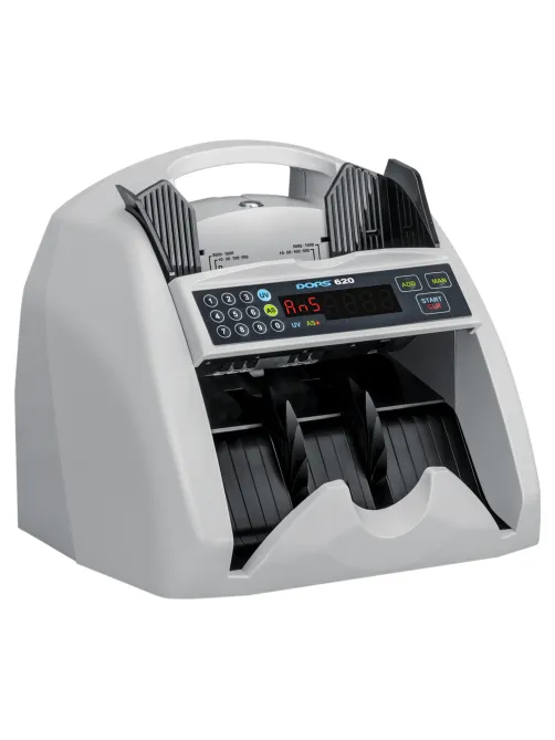 Счетчик банкнот DORS 620, 1200 банкнот/мин., антистокс, фасовка, FRZ-025281