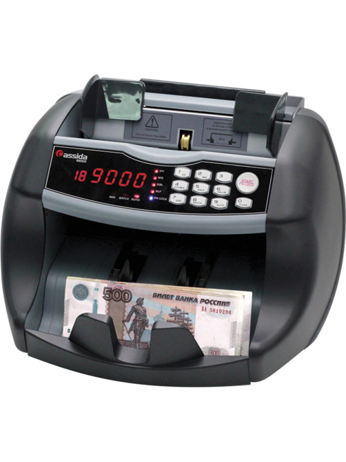 Счетчик банкнот CASSIDA 6650 UV, 1200 банкнот/мин., УФ детекция, фасовка, 126