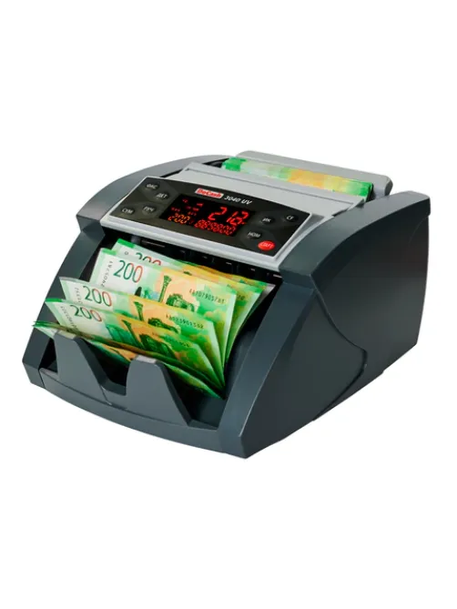 Счетчик банкнот DOCASH 3040 UV, 1000 банкнот/мин, УФ-детекция, фасовка