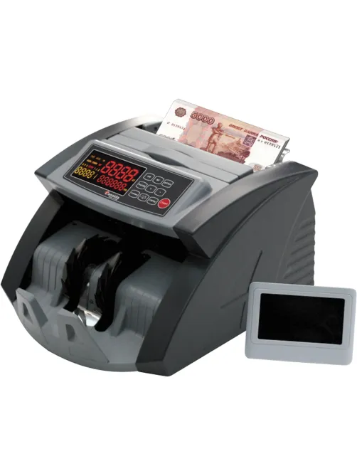 Счетчик банкнот CASSIDA 5550 UV/MG, 1300 банкнот/мин, УФ-, магнитная детекция, фасовка