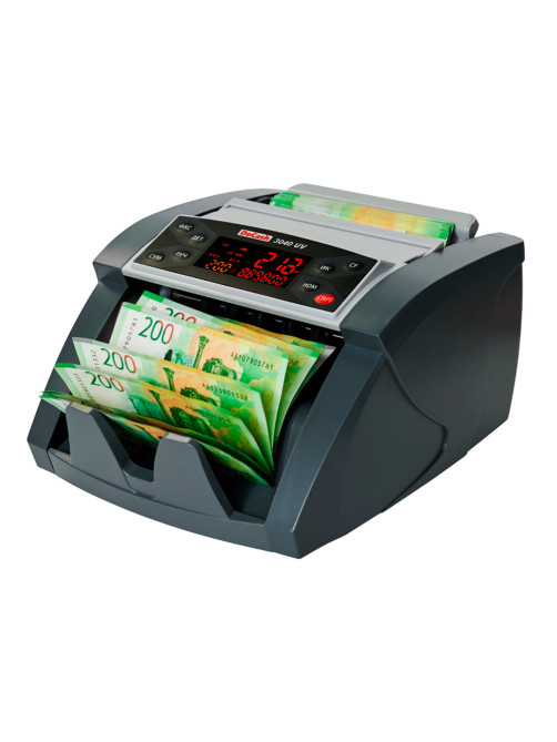 Счетчик банкнот DOCASH 3040 UV, 1000 банкнот/мин, УФ-детекция, фасовка
