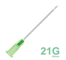 Иглы инъекционные одноразовые SFM 0,80 х 40 - 21G, КОМПЛЕКТ 100 шт.