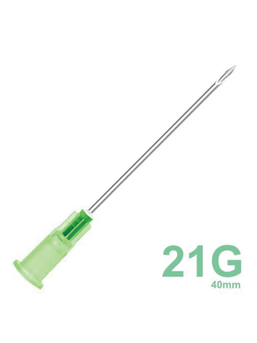 Иглы инъекционные одноразовые SFM 0,80 х 40 - 21G, КОМПЛЕКТ 100 шт.