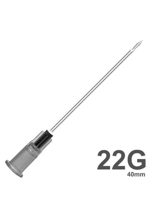 Иглы инъекционные одноразовые SFM 0,70 х 40 - 22G, КОМПЛЕКТ 100 шт.