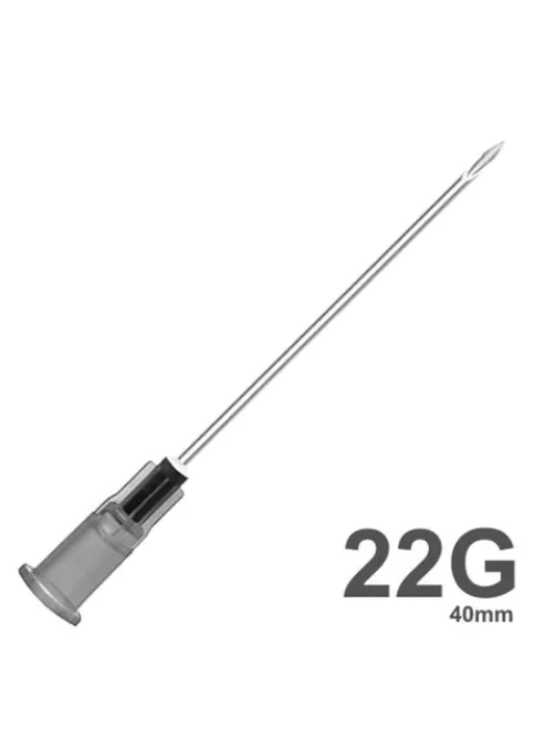 Иглы инъекционные одноразовые SFM 0,70 х 40 - 22G, КОМПЛЕКТ 100 шт.