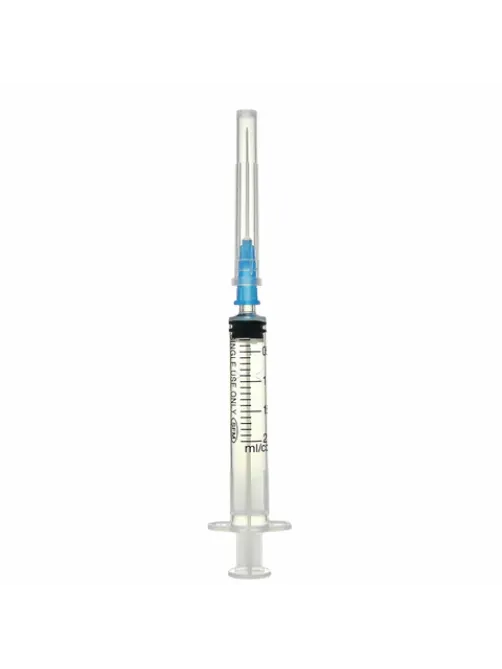 Шприц 3-х компонентный SFM, 2 мл, КОМПЛЕКТ 100 шт., в коробке, игла 0,63х32 - 23G, 534205