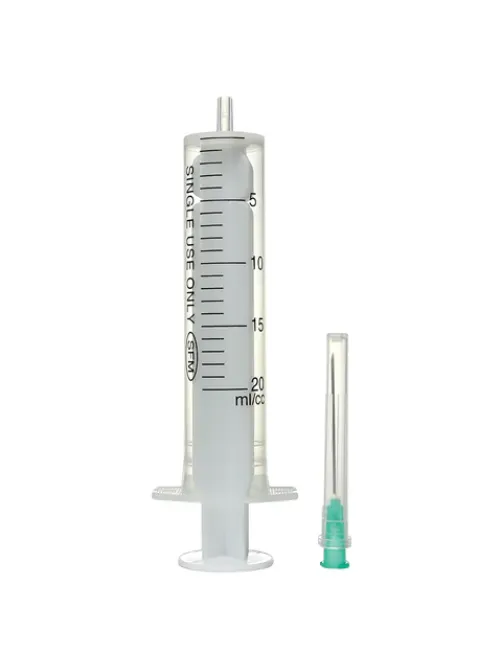 Шприц 2-х компонентный SFM, 20 мл, КОМПЛЕКТ 50 шт., в коробке, игла 0,8х40 - 21G, 534273