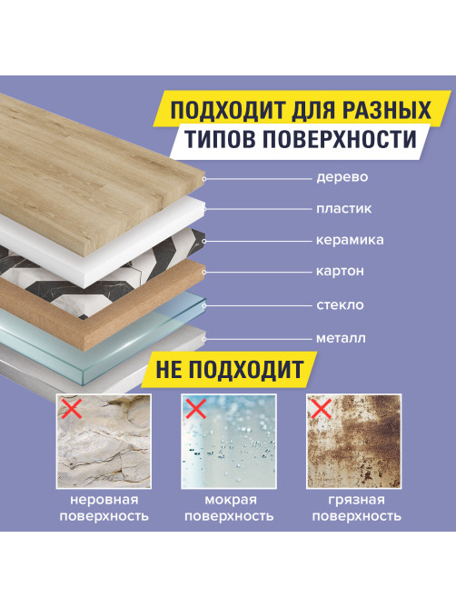 Клейкая двухсторонняя лента 19 мм х 10 м, НА ВСПЕНЕННОЙ ОСНОВЕ 1 мм, прочная, BRAUBERG, 606421