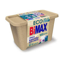 Капсулы для стирки белья 12 шт., BIMAX ЭКО 
