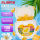 Капсулы для стирки концентрат 3 в 1, GIGA PACK с кондиционером 100 шт., АРОМАМАГИЯ, LAIMA, 608879