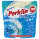 Капсулы для стирки белья, концентрат, GIGA PACK, 3 в 1 с кондиционером, ОКЕАН, 110 шт., PERKLIN (ПЕРКЛИН), 609784