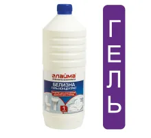 Средство для отбеливания, дезинфекции и уборки 1 л, БЕЛИЗНА-ГЕЛЬ (хлора 15-30%), LAIMA PROFESSIONAL, 605378