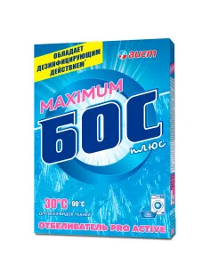 Средство для отбеливания и чистки тканей 600 г, БОС плюс 