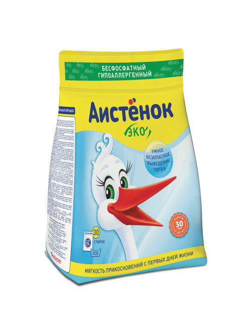 Стиральный порошок для всех типов стирки 2,4 кг, АИСТЁНОК 