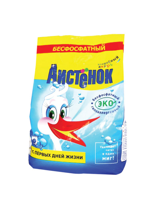 Стиральный порошок для всех типов стирки 2,4 кг, АИСТЁНОК 