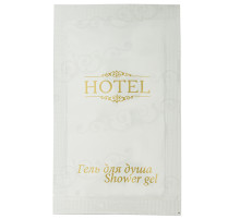 Гель для душа одноразовый 10 мл, КОМПЛЕКТ 500 шт., HOTEL, саше, флоупак, 2000113