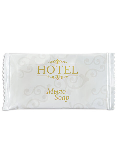 Мыло одноразовое 13 г, КОМПЛЕКТ 500 шт., HOTEL, саше, флоупак, 2000115