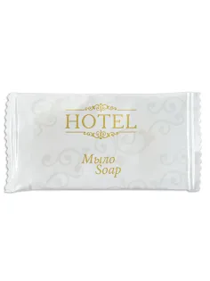 Мыло одноразовое 13 г, КОМПЛЕКТ 500 шт., HOTEL, саше, флоупак, 2000115