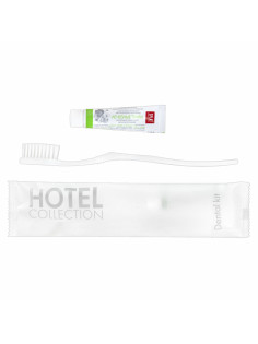 Зубной набор КОМПЛЕКТ 300 шт., HOTEL COLLECTION (зубная щётка + зубная паста 5 г), саше, флоупак, 81646, 00-00027999