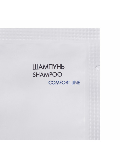 Шампунь одноразовый 10 мл, КОМПЛЕКТ 500 шт., COMFORT LINE, саше, флоупак, 2000413