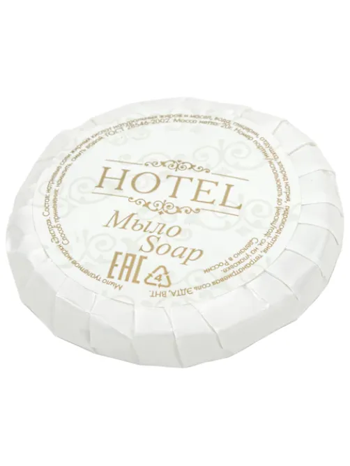 Мыло одноразовое 20 г, КОМПЛЕКТ 300 шт., HOTEL, саше, гофра, 2000117