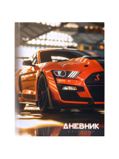 Дневник 1-4 класс 48 л., твердый, ЮНЛАНДИЯ, глянцевая ламинация, с подсказом, 