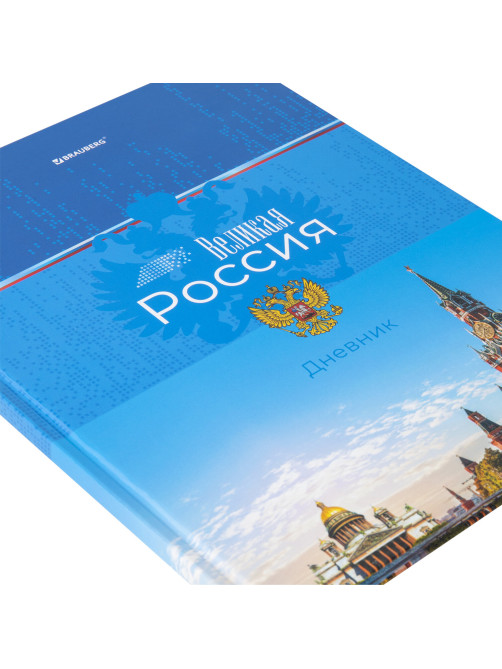 Дневник 1-4 класс 48 л., твердый, BRAUBERG, глянцевая ламинация, с подсказом, 