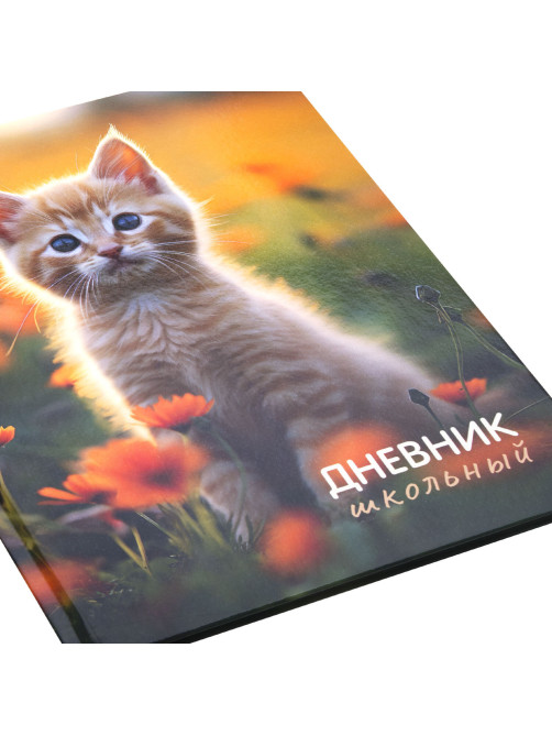 Дневник 1-4 класс 48 л., твердый, ЮНЛАНДИЯ, глянцевая ламинация, с подсказом, 