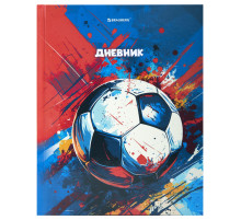 Дневник 1-4 класс 48 л., твердый, BRAUBERG, глянцевая ламинация, с подсказом, 