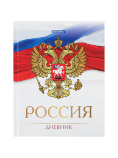 Дневник 5-11 класс 48 л., твердый, BRAUBERG, глянцевая ламинация, с подсказом, 