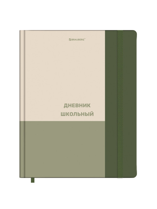 Дневник 1-11 класс 48 л., твердый, BRAUBERG, матовая ламинация, резинка, закладка-ляссе, с подсказом, 