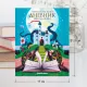 Дневник читательский А5 40 л., твердый, глянцевая ламинация, цветной блок, BRAUBERG, 