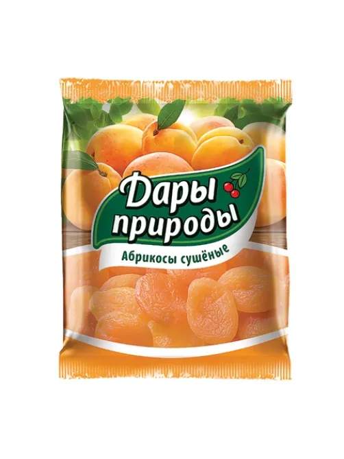 Абрикосы ДАРЫ ПРИРОДЫ сушеные без косточки (кайса), 150 г, 1924