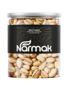 Фисташки жареные соленые NARMAK, 500 г