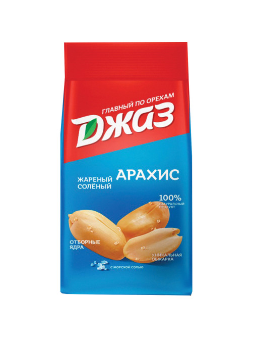 Арахис ДЖАЗ жареный соленый, 300 г, 1291