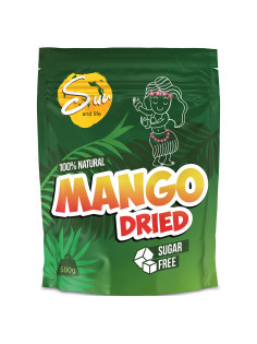 Манго сушеное без сахара SUN AND LIFE, 500 г, 4610051861800