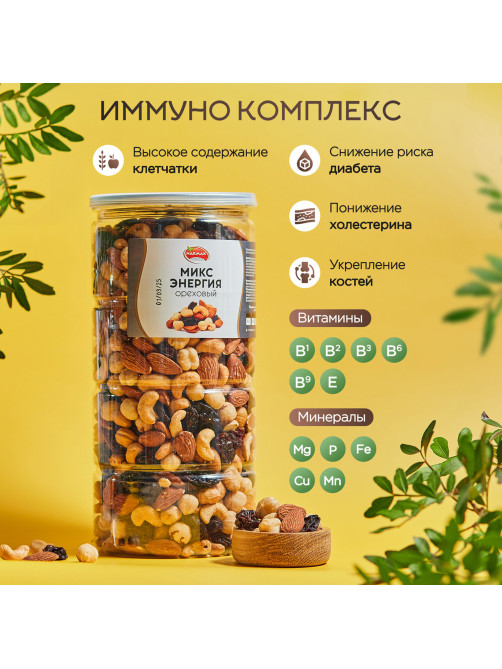 Орехи жареные в банке 