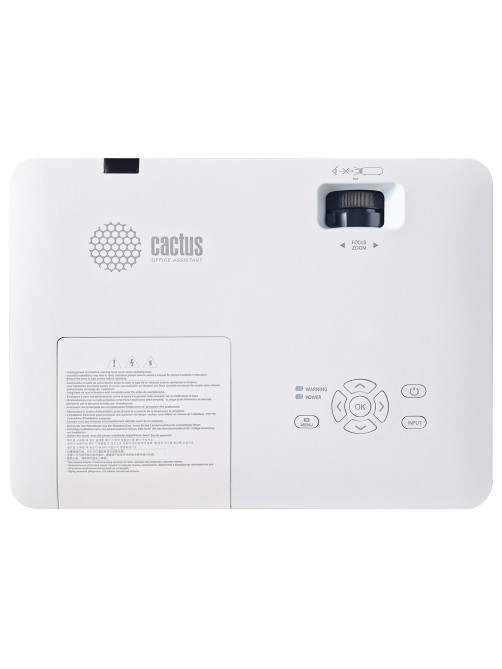 Проектор CACTUS CS-S1.WT, 3 LCD, 1024x768, 16:9, 4:3, 34000 лм, 15000:1, 3,06 кг