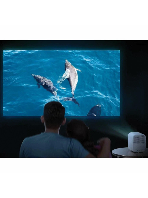 Проектор XIAOMI Mi Smart Projector 2, DLP, 1920х1080, 16:9, 500 лм, 1200:1, 1,3 кг, BHR5211GL