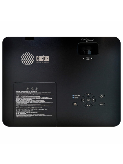Проектор CACTUS CS-S2.B, 3LCD, 1024x768, 16:9, 4:3, 40000 лм, 15000:1, 4,7 кг