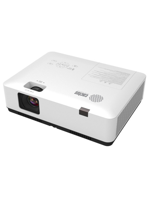 Проектор CACTUS CS-S1.WT, 3 LCD, 1024x768, 16:9, 4:3, 34000 лм, 15000:1, 3,06 кг