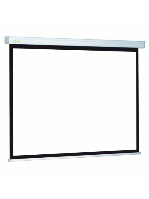 Экран Cactus Motoscreen CS-PSM-180x180, 180x180 см, 1:1, настенно-потолочный моторизованный, белый
